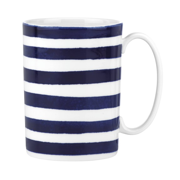 kate spade new york Charlotte Street North Mug, Navy