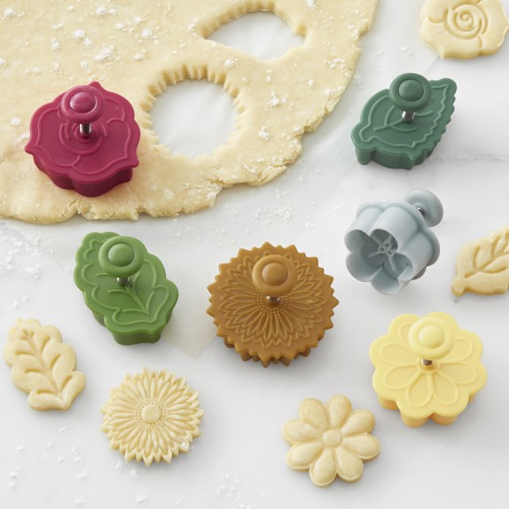 Williams Sonoma Floral Pie Crust Cutters Set Of 6 Williams Sonoma