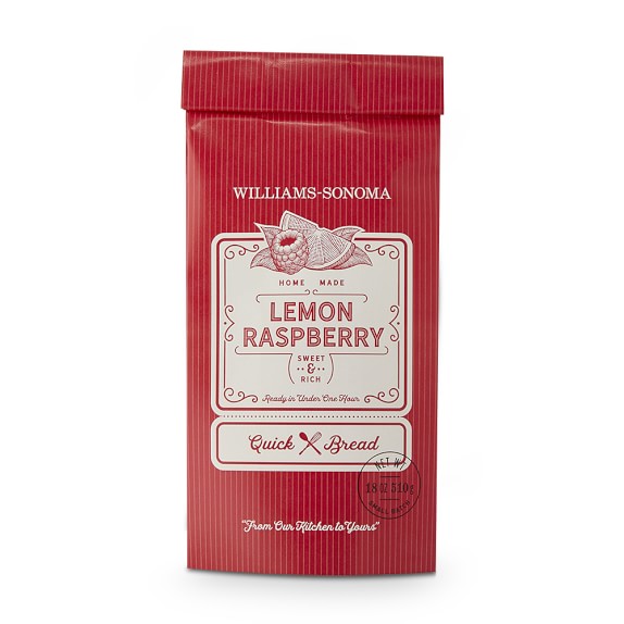 Williams Sonoma Lemon Raspberry Quick Bread Mix