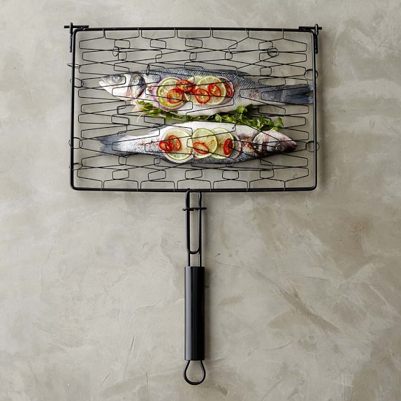 Tradtional High Heat Nonstick Flexi Basket, Black