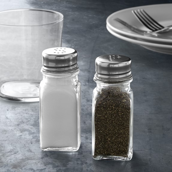 Open Kitchen By Williams Sonoma Glass Salt Pepper Shakers