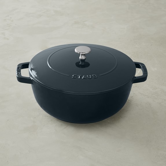 Staub Cast-Iron Essential French Oven, 3 3/4-Qt., La Mer
