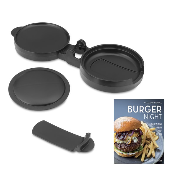 Stuffed Hamburger Press with Cookbook