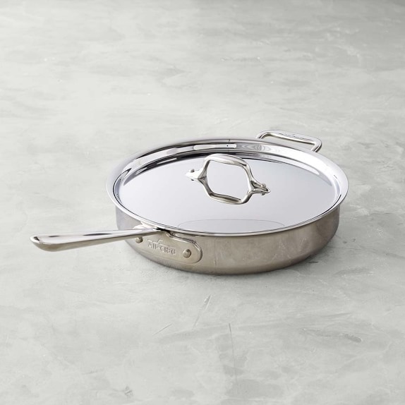 All-Clad d3 Armor Saute Pan, 3-Qt.