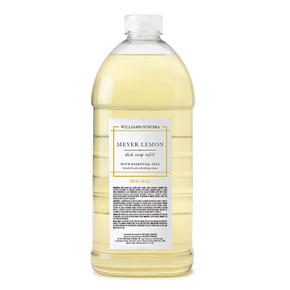 Williams Sonoma Meyer Lemon Dish Soap Refill, 68oz.