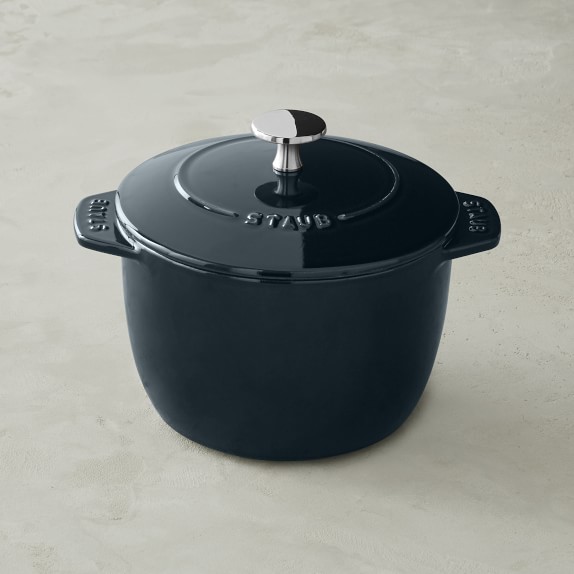 Staub Cast-Iron Petite French Oven, La Mer
