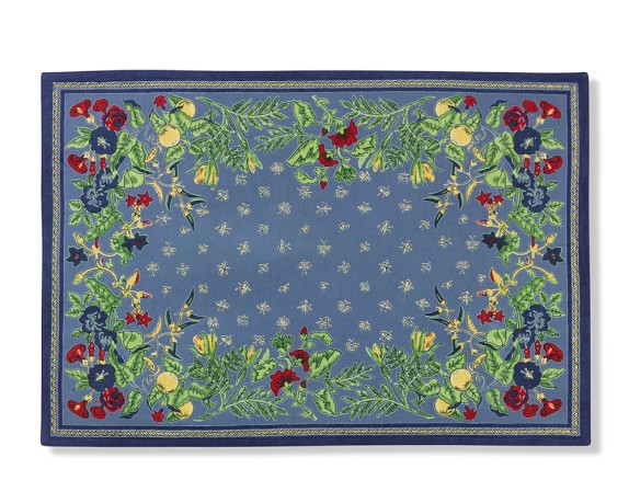 Provence Place Mats, Blue, Set of 4