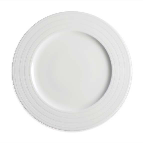 Caskata Harvard Stripe Dinner Plate, Plain