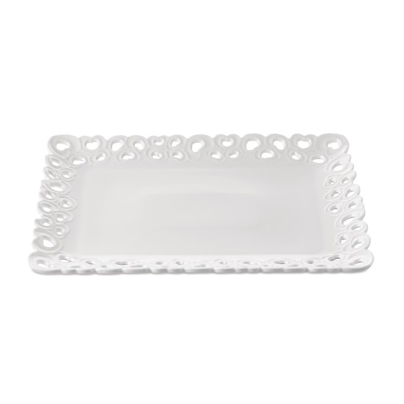 La Porcellana Bianca Valentino Large Tray