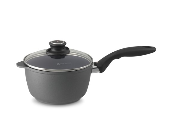 Swiss Diamond Nonstick Saucepan with Lid, 2-Qt.