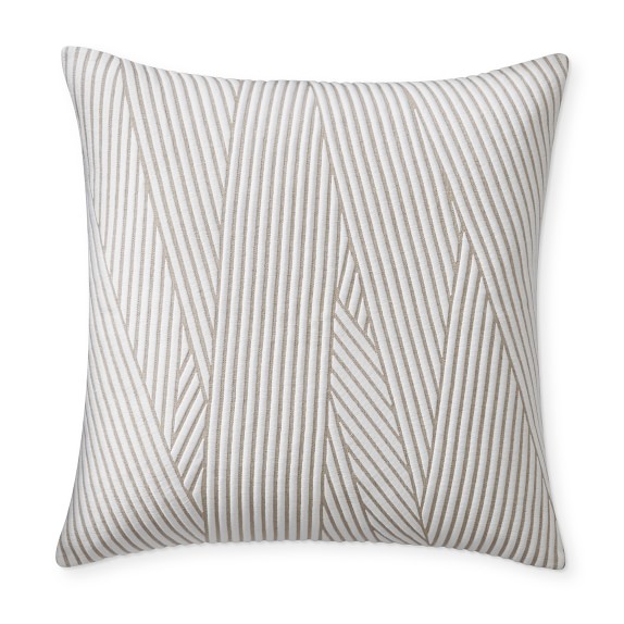 Zeta Chunky Linen Pillow Cover, 22