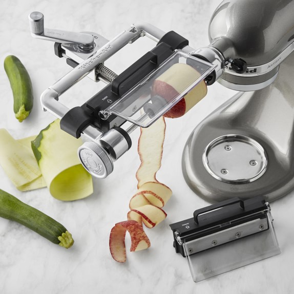 Kitchenaid Vegetable Sheet Cutter Attachment Williams Sonoma Kitchenaid Vegetable Sheet Cutter Attachment