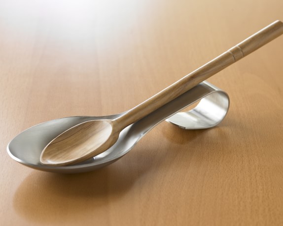 Stainless-Steel Spoon Rest