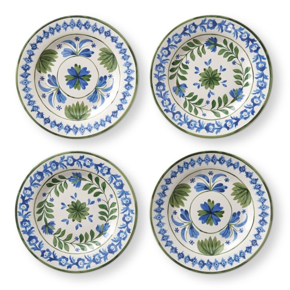 AERIN Ardsley Mixed Salad Plates, Set of 4