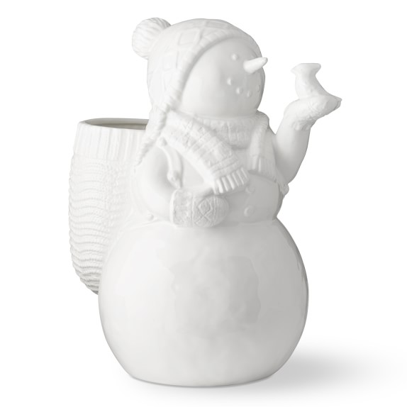 Snowman Vase