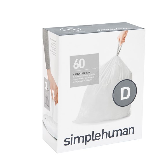 simplehuman™ (D) Custom Fit Liners
