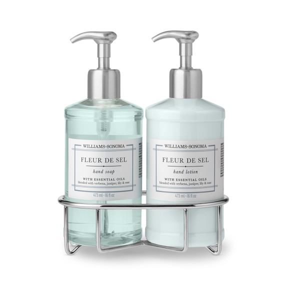 Williams Sonoma Fleur De Sel Hand Soap & Lotion, Deluxe 5-Piece Set