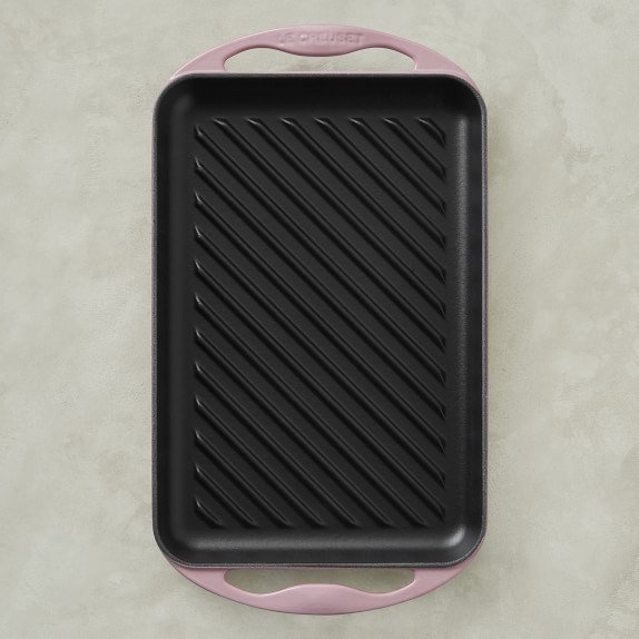 Le Creuset Cast-Iron Rectangular Skinny Grill, Rose