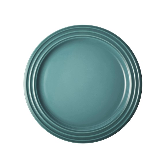 Le Creuset Dinner Plates, Set of 4, Caribbean, 10 1/2