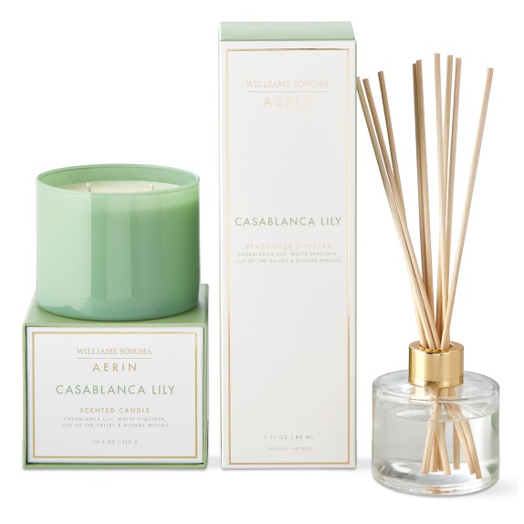 AERIN Casablanca Lily Double Wick Candle & Diffuser