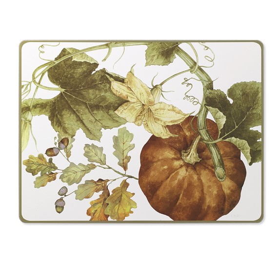 Botanical Pumpkin Orange Hardmat