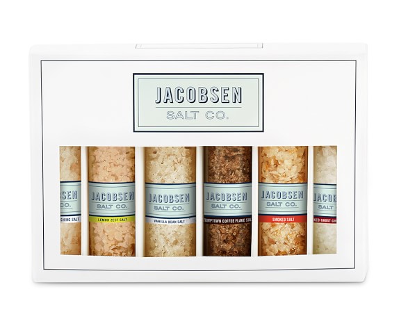 Jacobsen Salt Co. Vial Set, Set of 6