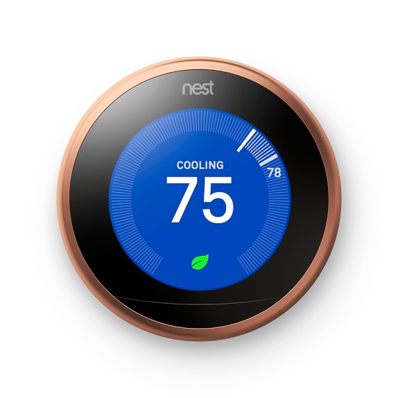 Nest Learning Thermostat 3rd Generation, Copper