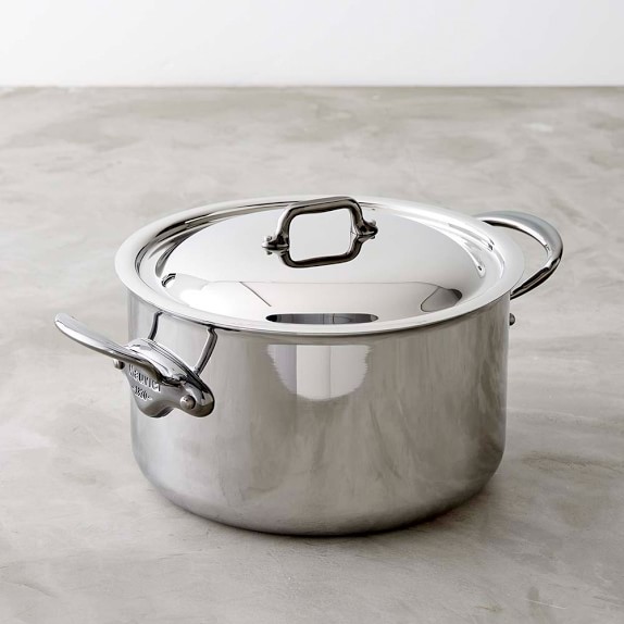 Mauviel M'Cook Onyx Stewpan, 6.4-Qt.