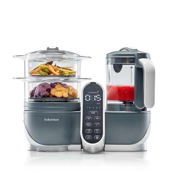 Babymoov Duo Meal Station, Industrial Grey