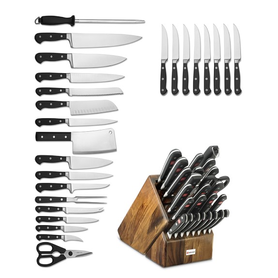 Wüsthof Classic 26pc Set - Acacia Block