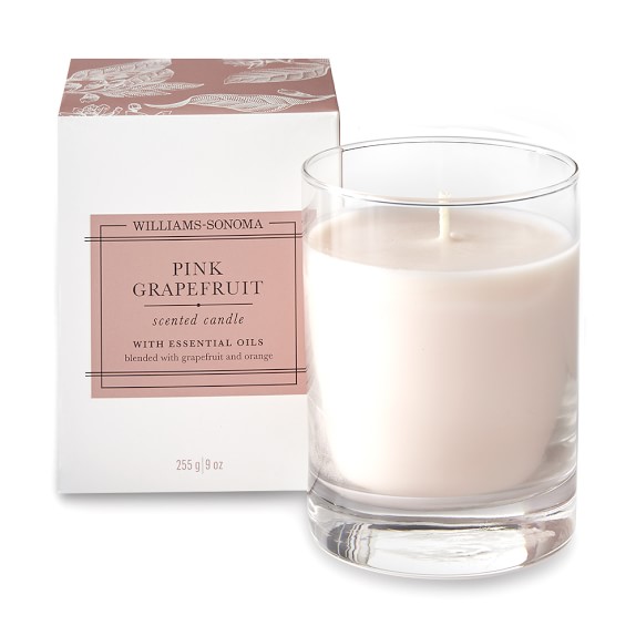 Williams Sonoma Pink Grapefruit Candle