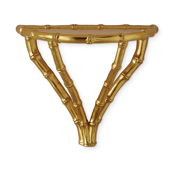 AERIN Bamboo Mini Shelf, Medium