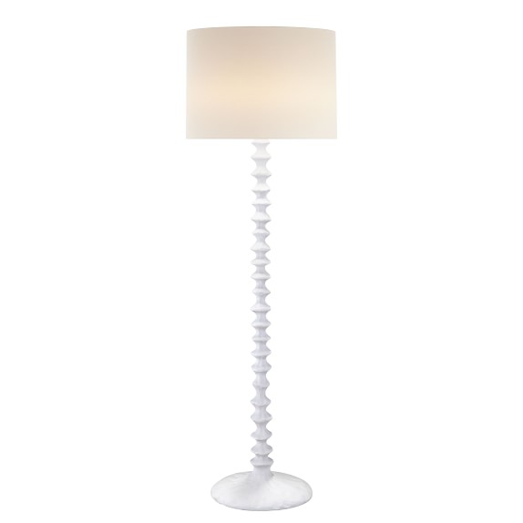 Aerin Williams Sonoma Aerin Lilian Floor Lamp Plaster White