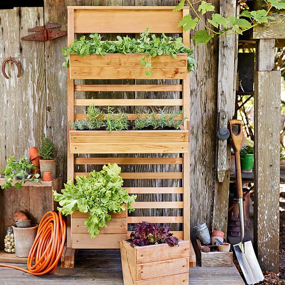 Vertical GRO System with Casters & Drip System