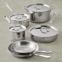 All Clad Copper Core 10 Piece Cookware Set All Clad Copper Core 10 Piece Cookware Set