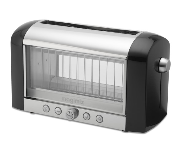 Magimix Colored Vision Toaster, Black