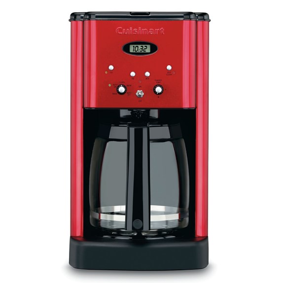 Cuisinart 12-Cup Programmable Coffeemaker, Red