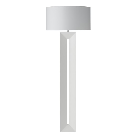 Saratoga Gesso Floor Lamp