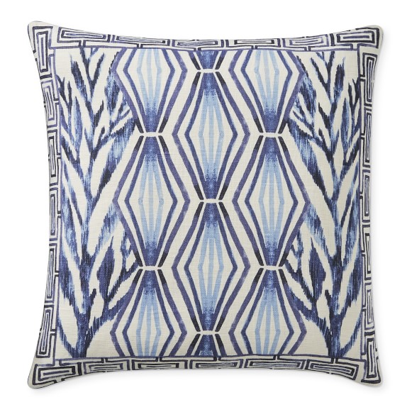 Coral Geo Printed Pillow, 22