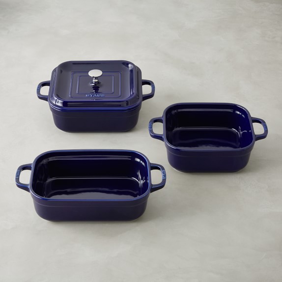 Staub Stoneware 4-Piece Set, Sapphire