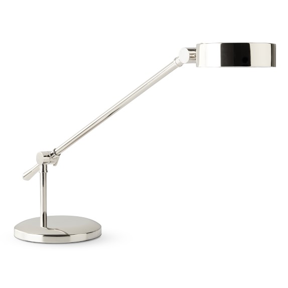 Murray LED Task Table Lamp, Polished Nickel