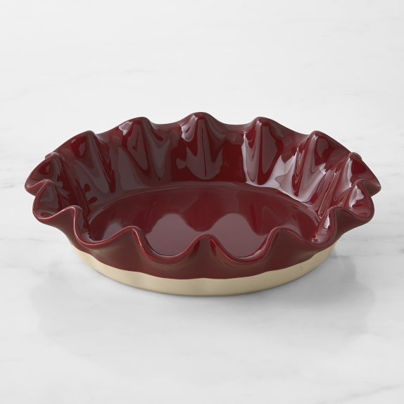 Emile Henry Artisan Deep Ruffled Pie Dish Williams Sonoma