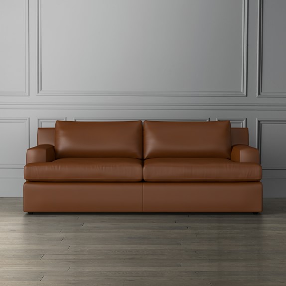 Leather Furniture Williams Sonoma Greenwich Leather Sofa 84