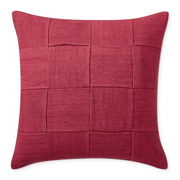 Bailey Woven Linen Pillow Cover, 22