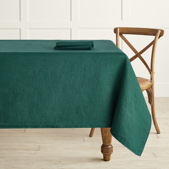 Washed Linen Tablecloth, 70