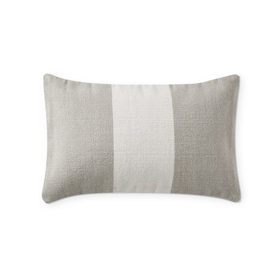 Blair Dhurrie Wool Lumbar Pillow Cover, 14