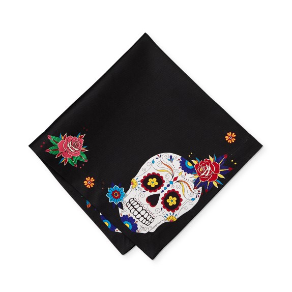 Day of the Dead Napkins, Set of 4