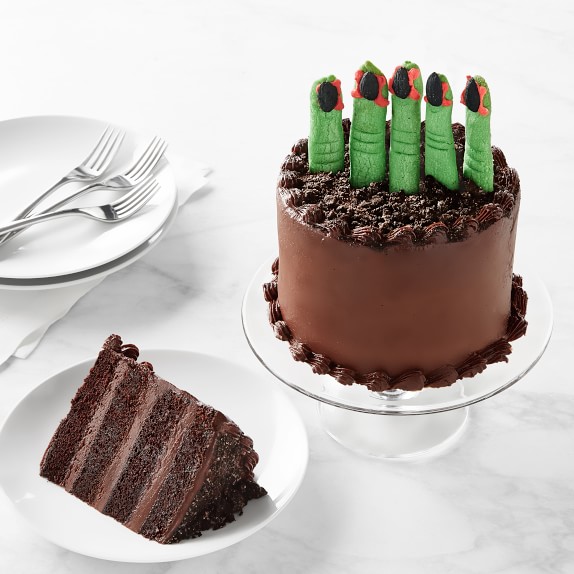 We Take the Cake Halloween Witch Fingers Chocolate Cake