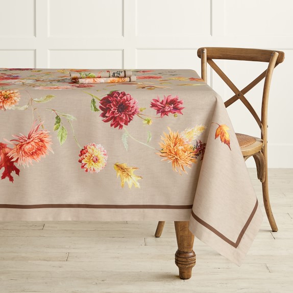 Harvest Bloom Tablecloth, 70