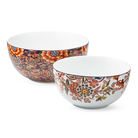 Fleur D'Automne Mixing Bowls, Set of 2